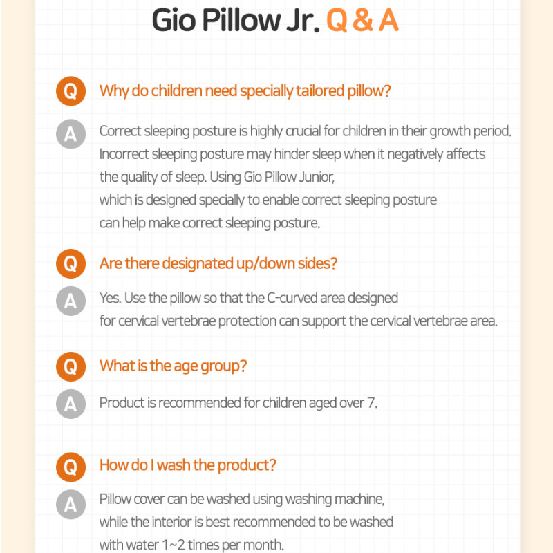 Gio Pillow Junior