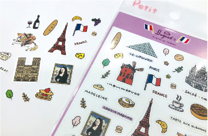 Petit Fancy France Sticker (PD-848)