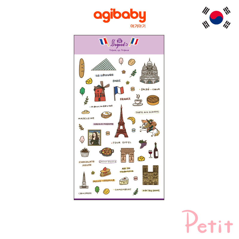 Petit Fancy France Sticker (PD-848)